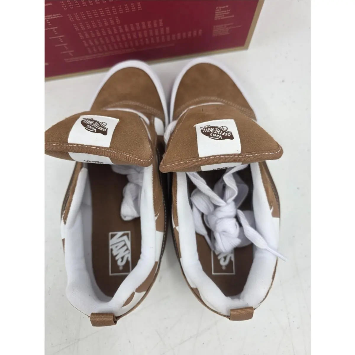 Vans shoes - VANS Knu-Skool - VN000CRPBRO - Brown 4