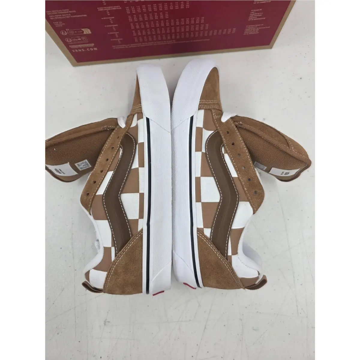 Vans shoes - VANS Knu-Skool - VN000CRPBRO - Brown 7