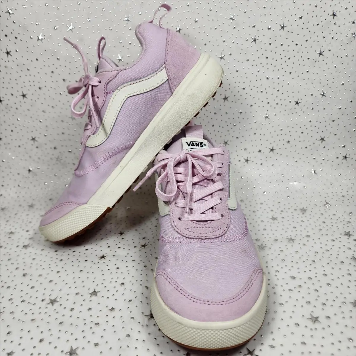 Vans Ultrarange Soft Pink Supper Comfy Sneakers Women`s Size 9