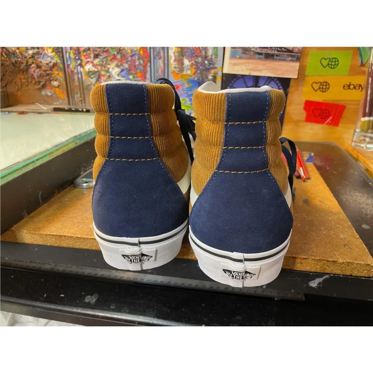 Vans shoes - VANS Sk8-Hi - VN0007NS0BO - Multicolor 0