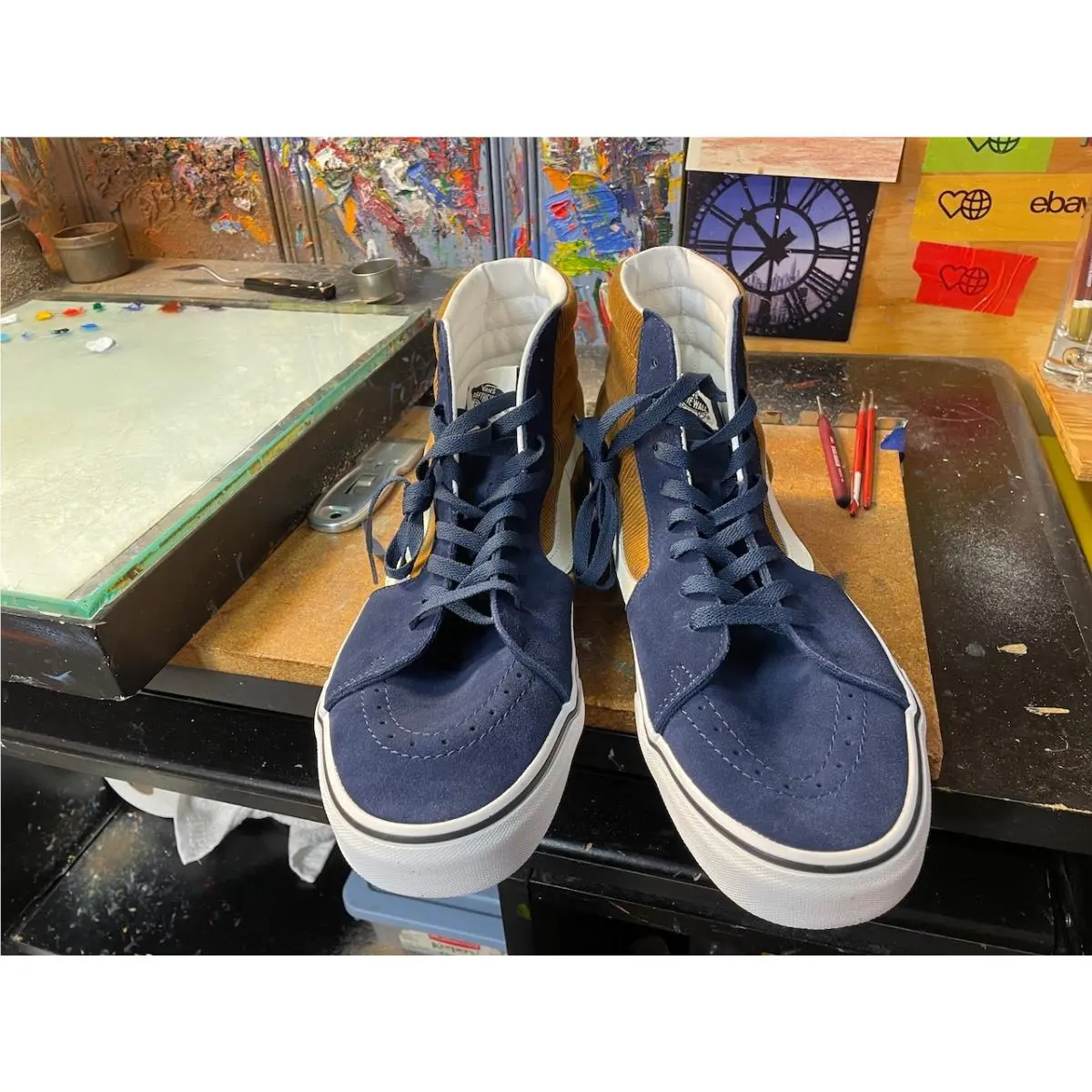 Vans shoes - VANS Sk8-Hi - VN0007NS0BO - Multicolor 1