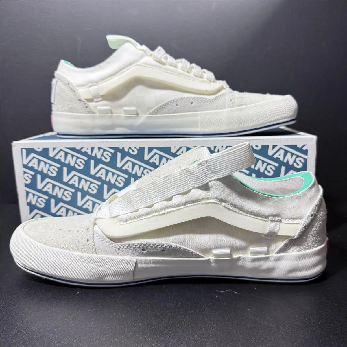 Vans shoes - Old Skool - Old Skool - VN0A45K1VRW - White 3