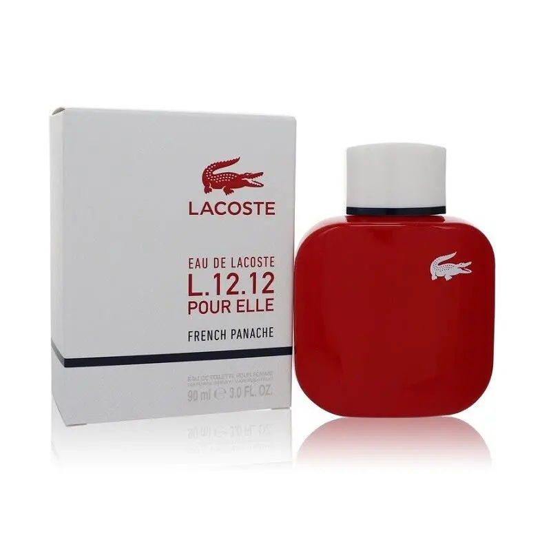 L.12.12 Pour Elle French Panache 3.0 oz 90 ml Eau De Toilette Spray by Lacoste