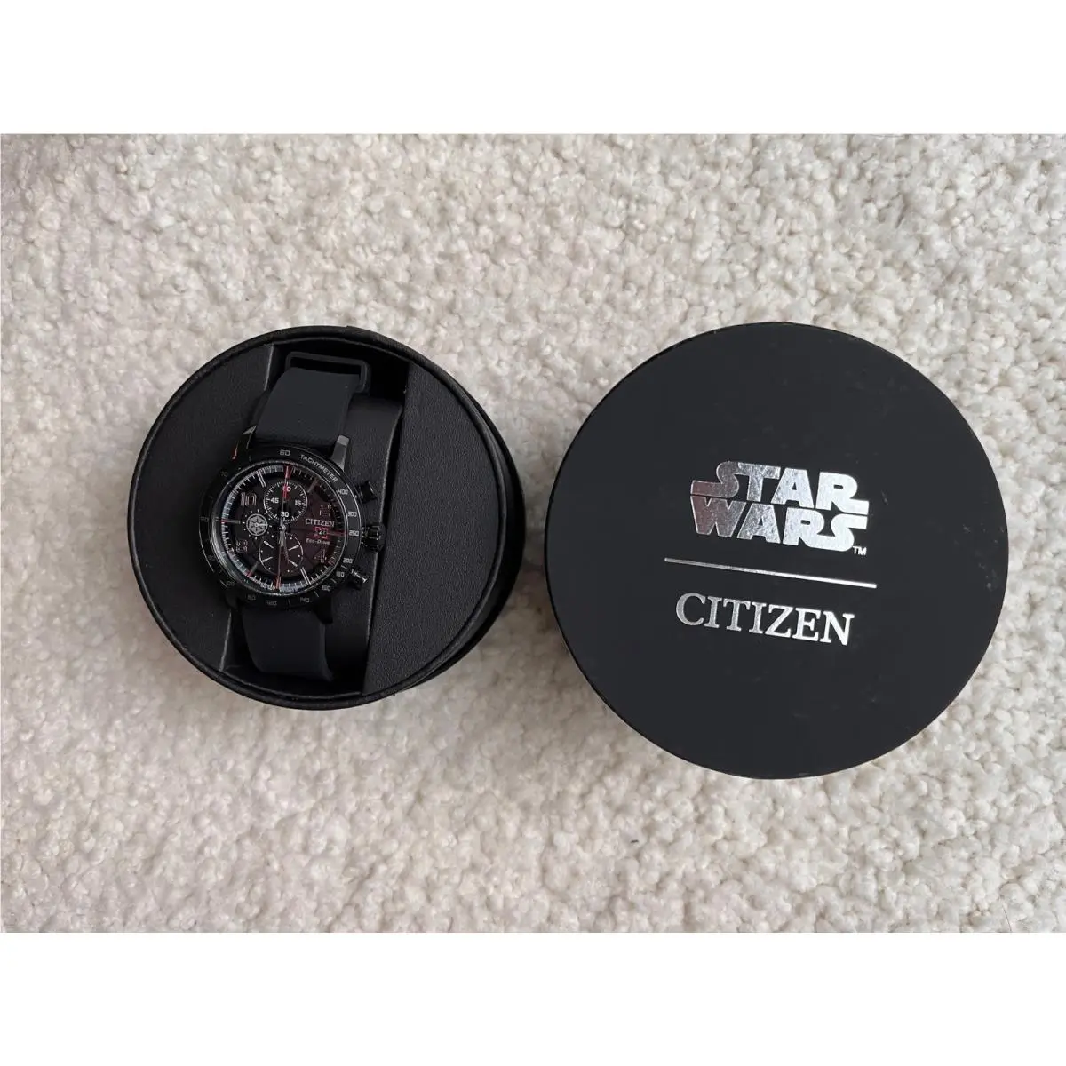 Starwars Darth Vader Eco-drive Chrono Mens Watch CA0764-08W by Citizen