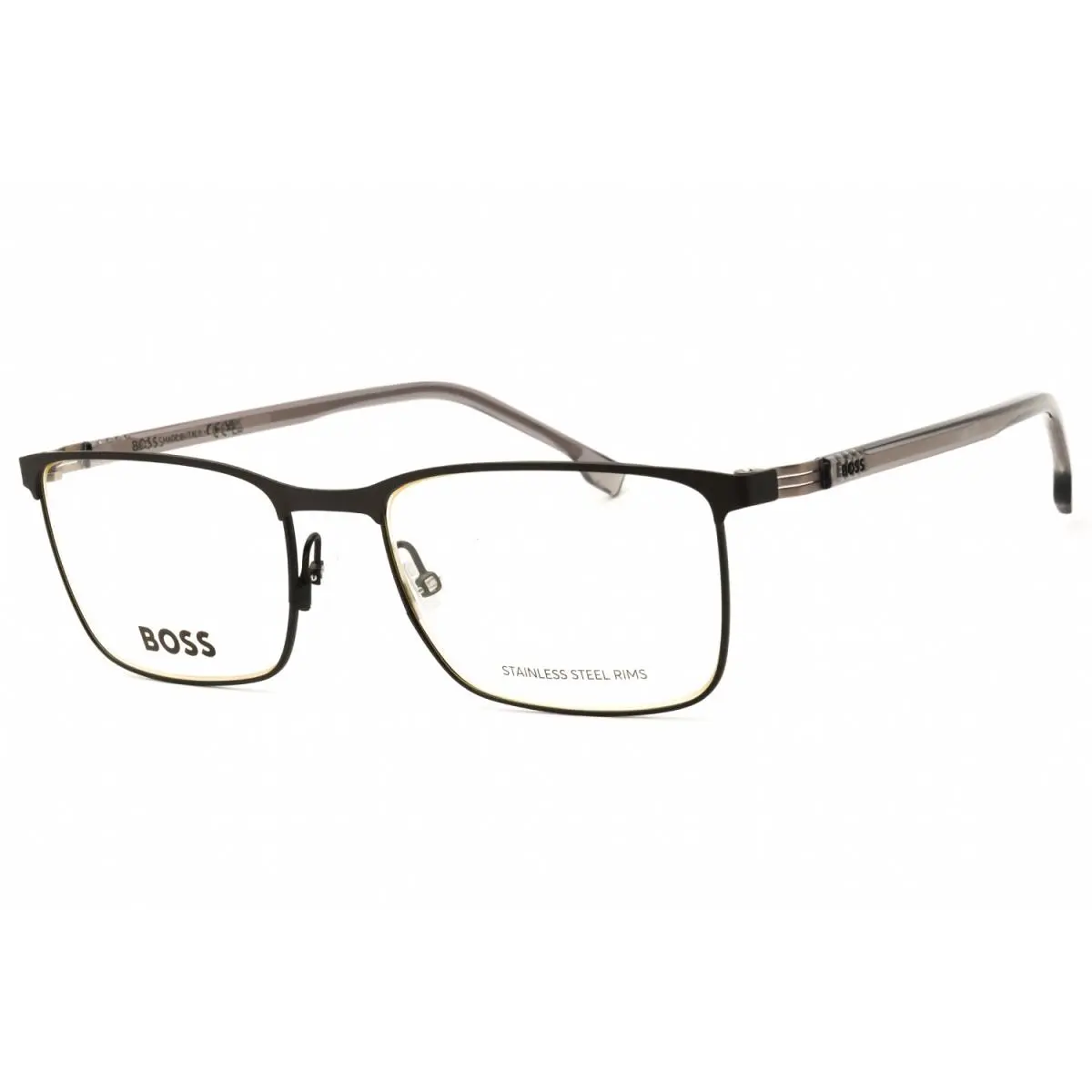 Hugo Boss HB1637-SVK-56 Eyeglasses Frame Size 56mm 19mm 150mm Black Men 7167369