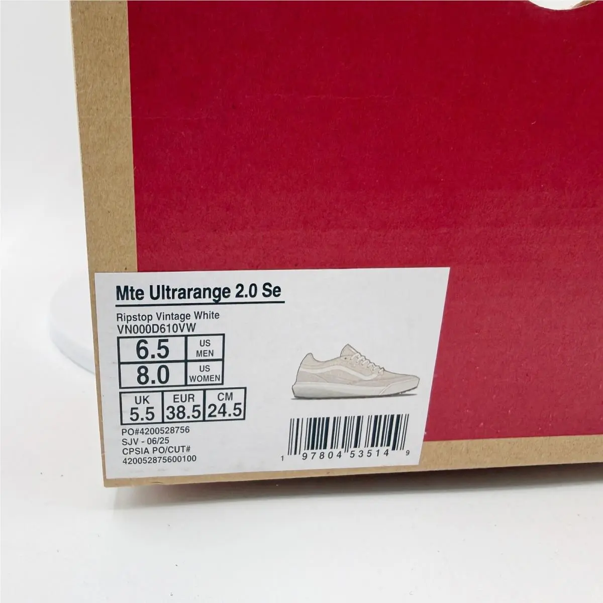 Vans shoes - Mte Ultrarange 2.0 Se - Mte Ultrarange - VN000D610VW - White (UPC: 197804535149) 8