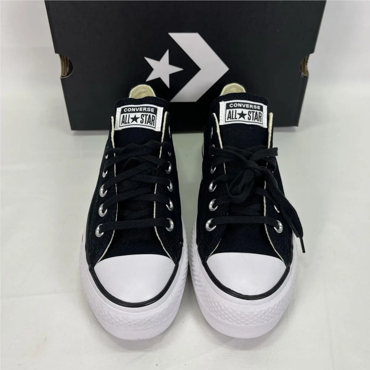 Converse shoes - Converse Chuck Taylor All Star Lift OX - 560250F - Black (UPC: 194433494373) 0