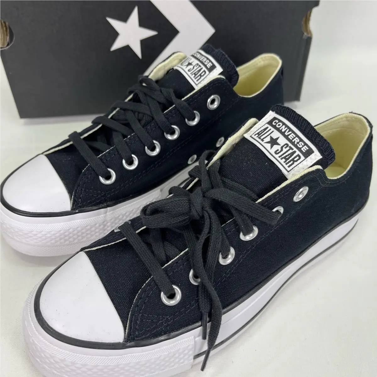 Converse shoes - Converse Chuck Taylor All Star Lift OX - 560250F - Black (UPC: 194433494373) 3