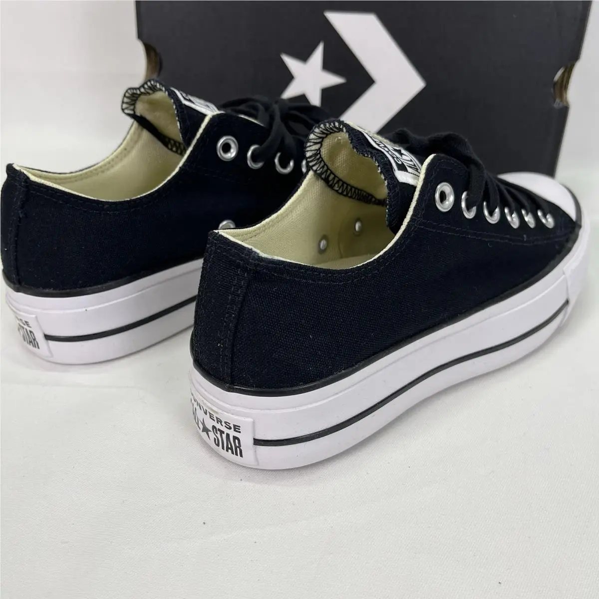 Converse shoes - Converse Chuck Taylor All Star Lift OX - 560250F - Black (UPC: 194433494373) 6