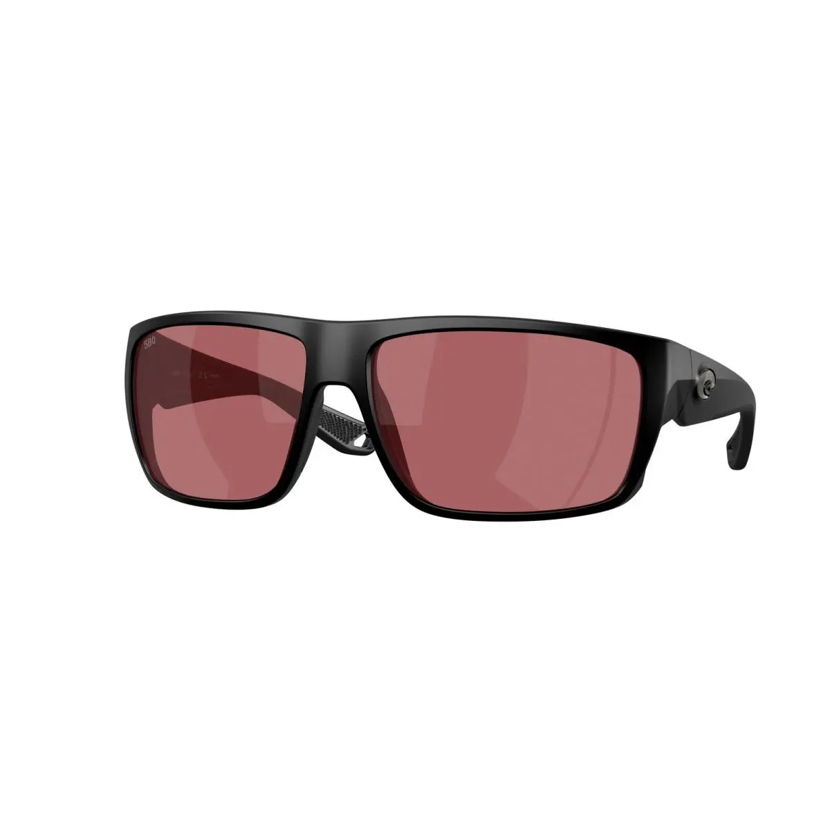Costa Del Mar Men`s Fly Line 64mm Matte Black Sunglasses 6S9129-912907-64