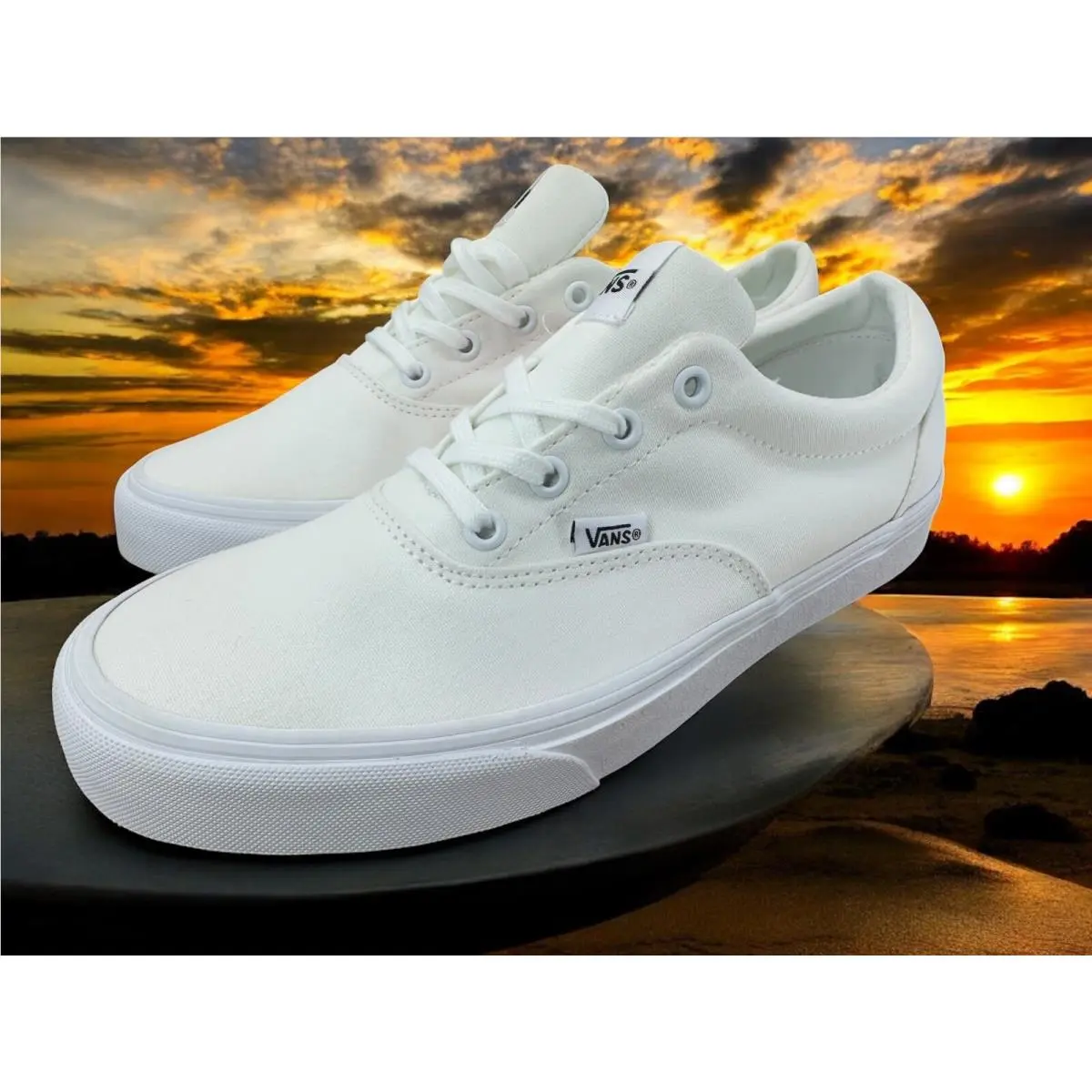 Vans shoes - VANS Doheny - Doheny - VN0A3MVZL5R - White (UPC: 0680975339802) 2