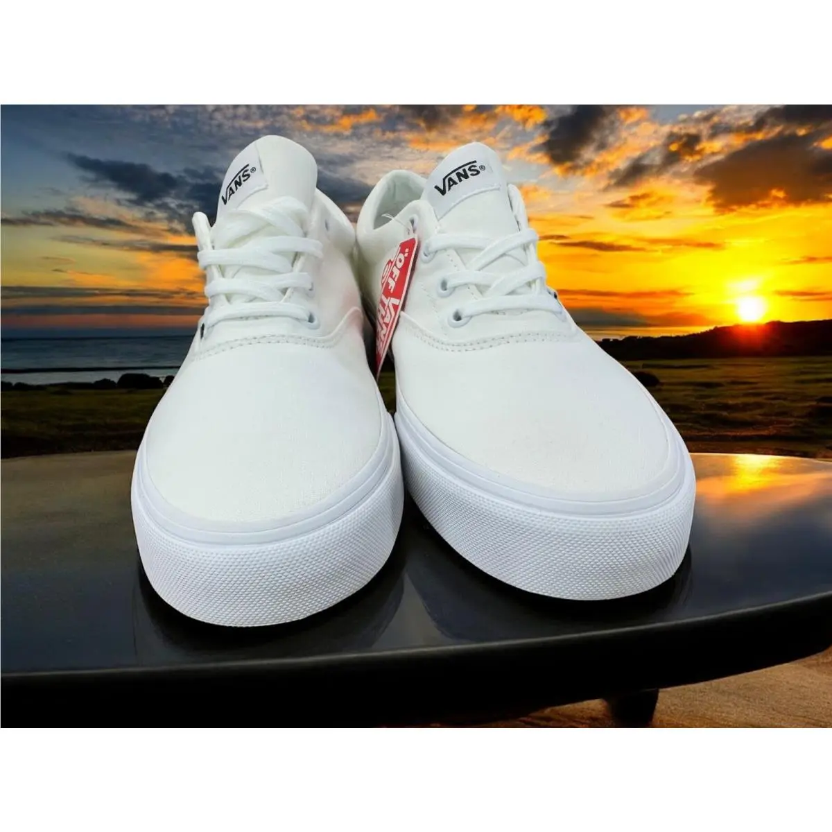 Vans shoes - VANS Doheny - Doheny - VN0A3MVZL5R - White (UPC: 0680975339802) 4