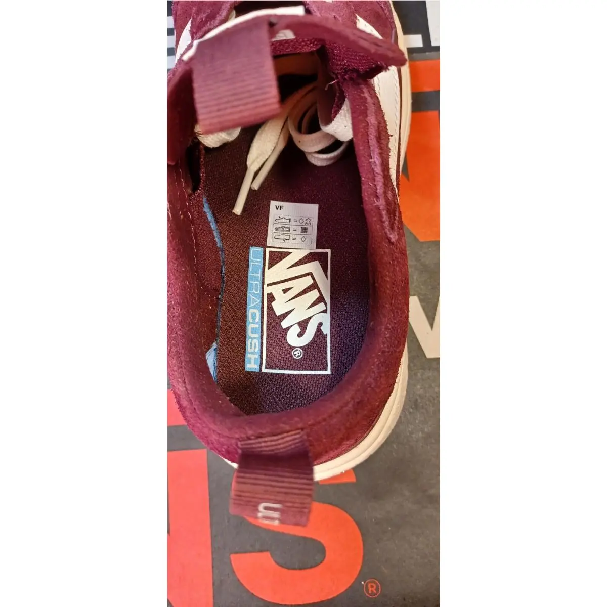 Vans shoes - Vans UltraRange - UltraRange - Burgundy/Port Royale (UPC: 192827753235) 8