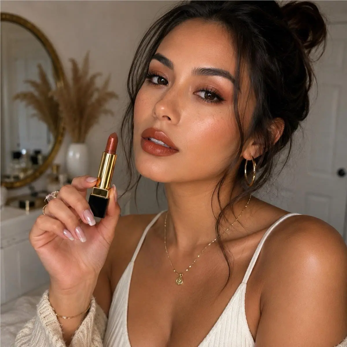 Ysl Rouge Pur Couture Gold Attraction Limited Edition Lipstick 340 or Cuivre by Yves Saint Laurent