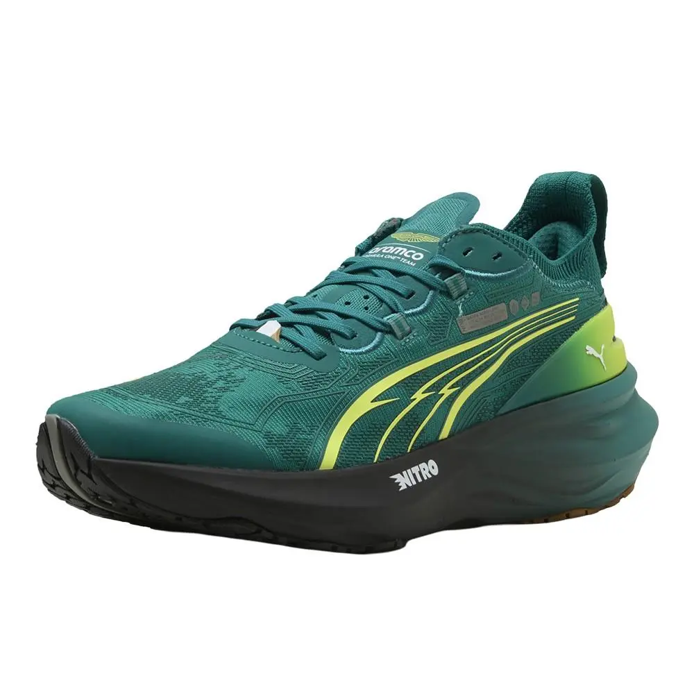 Puma shoes - PUMA  X Aston Martin Aramco F1 Team Foreverrun Nitro 2 Wtr Runnin - 30954101 - Green (UPC: 199260551671) 0