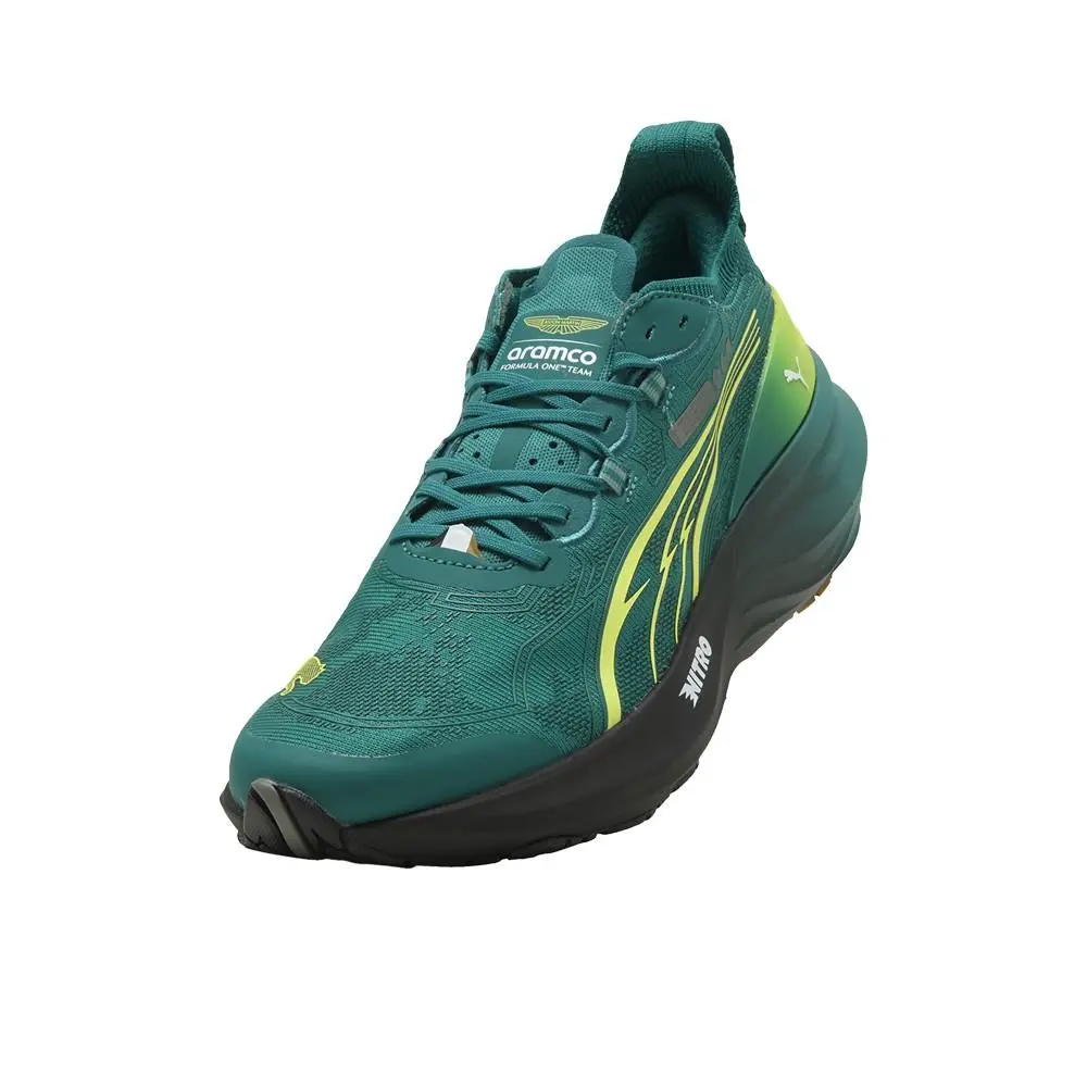 Puma shoes - PUMA  X Aston Martin Aramco F1 Team Foreverrun Nitro 2 Wtr Runnin - 30954101 - Green (UPC: 199260551671) 4