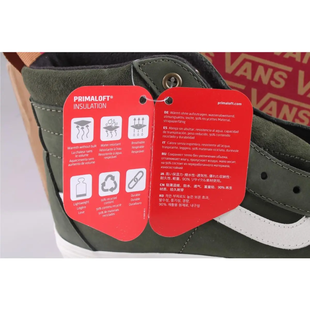 Vans shoes - Mte-1 - VN0A5HZY6JN - Green (UPC: 195438551573) 6