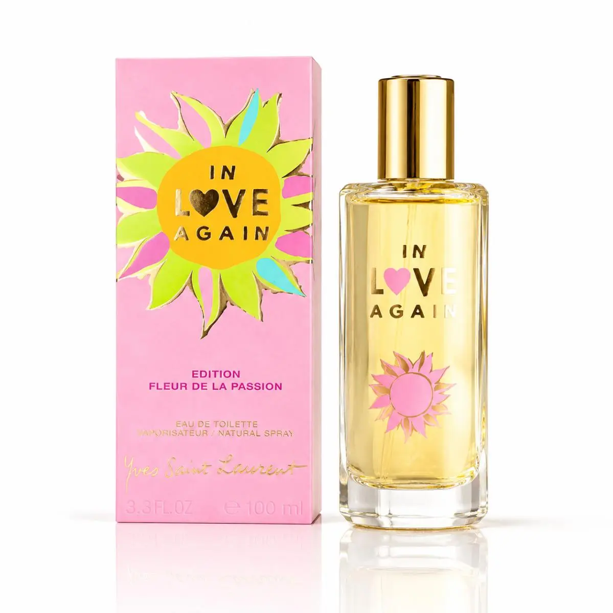 In Love Again Fleur De La Passion by Ysl 3.3 oz / 100 ml Eau De Toilette Spray by Yves Saint Laurent