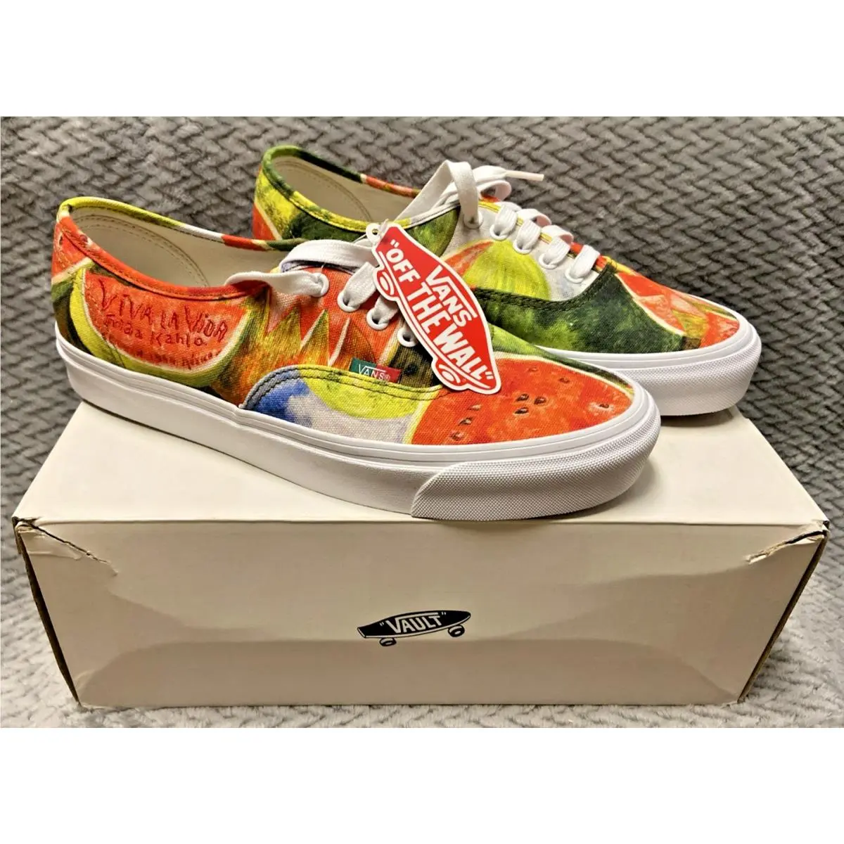 Vans Og Authentic Lx Men’s Size 10- Vans X Frida Kahlo - Watermelon - Og Lx