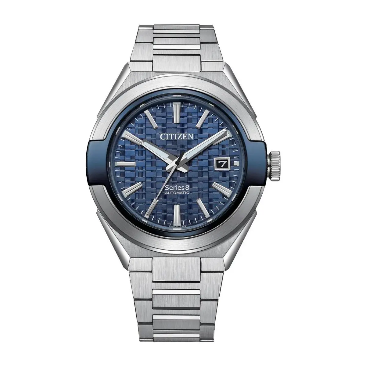 Citizen Series8 870 Blue Dial Stainless Steel Bracelet Automatic NA1037-53L