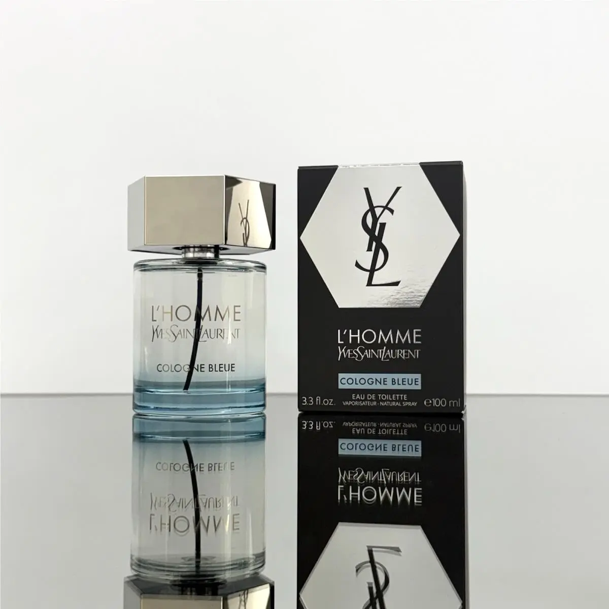Yves Saint Laurent Ysl L`homme Cologne Bleue For Men 3.3oz-100ml Edt Spray New-sealed BN08