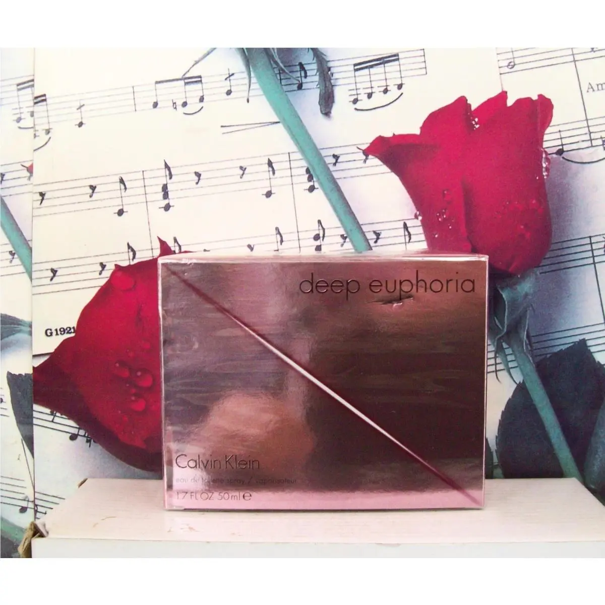 Calvin Klein Deep Euphoria 1.7 Fl. Oz. Edt Spray. Box