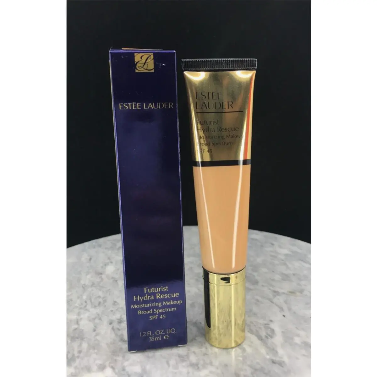 Estee Lauder Futurist Hydra Rescue Moisturizing Makeup 4N2 Spiced Sand 1.2 oz