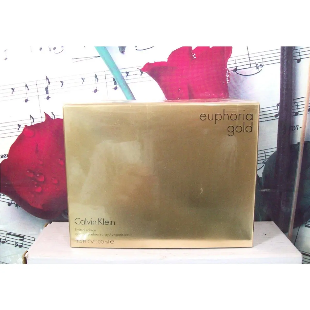 Calvin Klein Euphoria Gold For Women Limited Edition Edp Spray 3.4 Fl. OZ