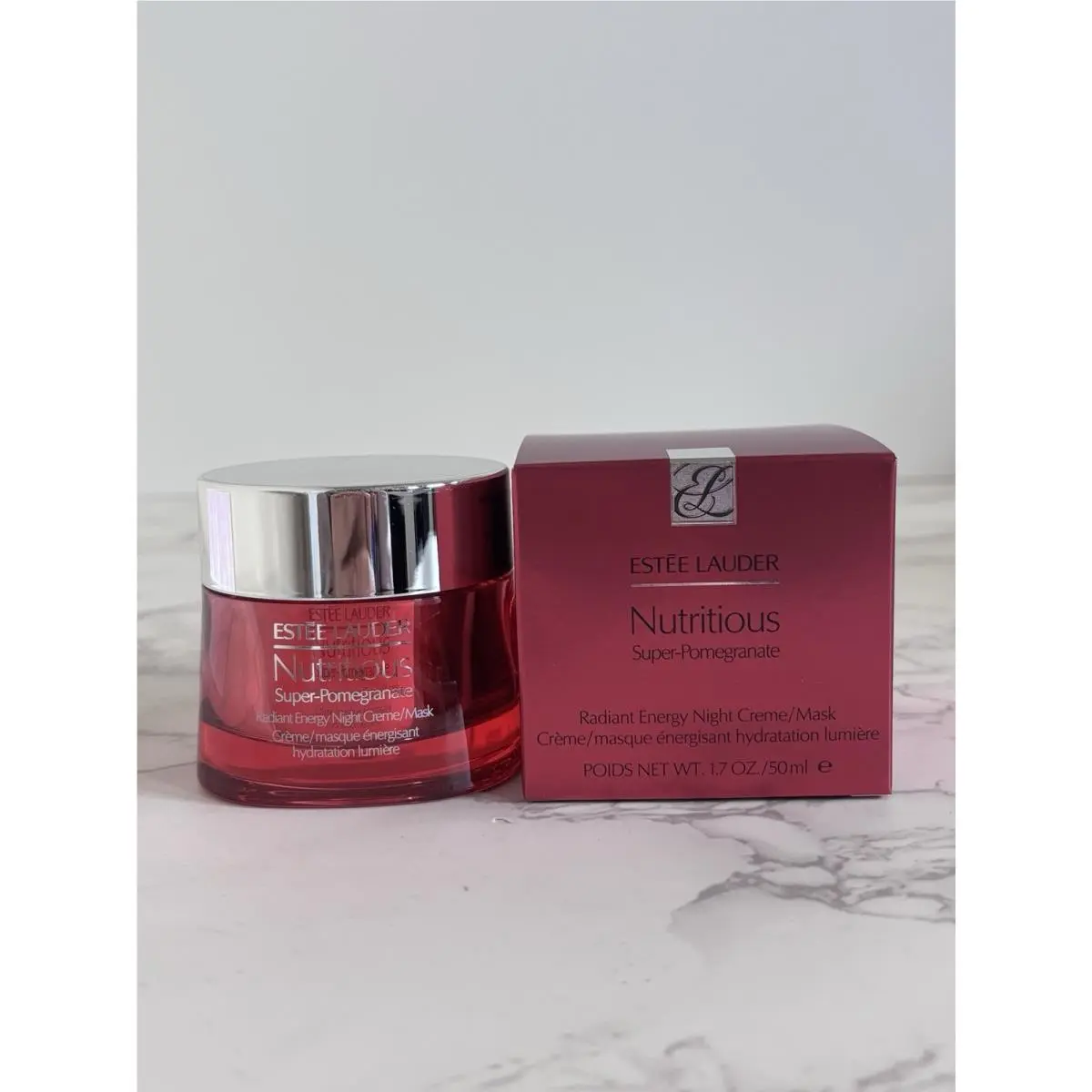 Estee Lauder Nutritious Super-pomegranate Radiant Night Cream Mask 1.7 OZ