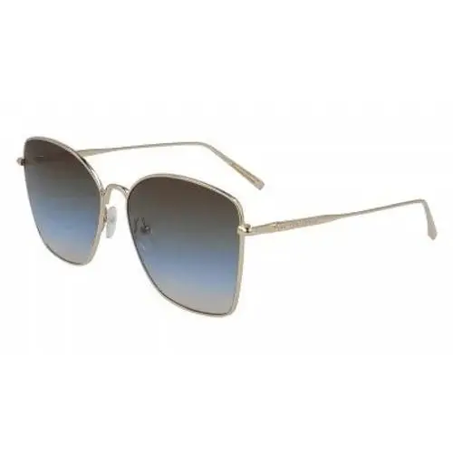 Longchamp LO117S Gold Butterfly Sunglasses Gradient Lens 714 60-15-140