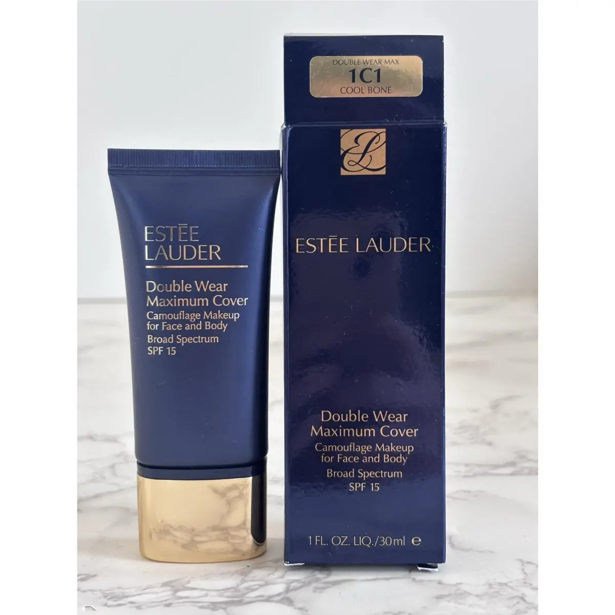 Estee Lauder Double Wear Maximum Cover Camouflage 1C1 Cool Bone