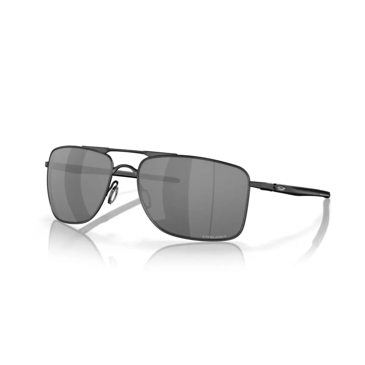 Gauge 8 Matte Black Frame - Prizm Black Polarized Lenses - 0OO4124 by Oakley