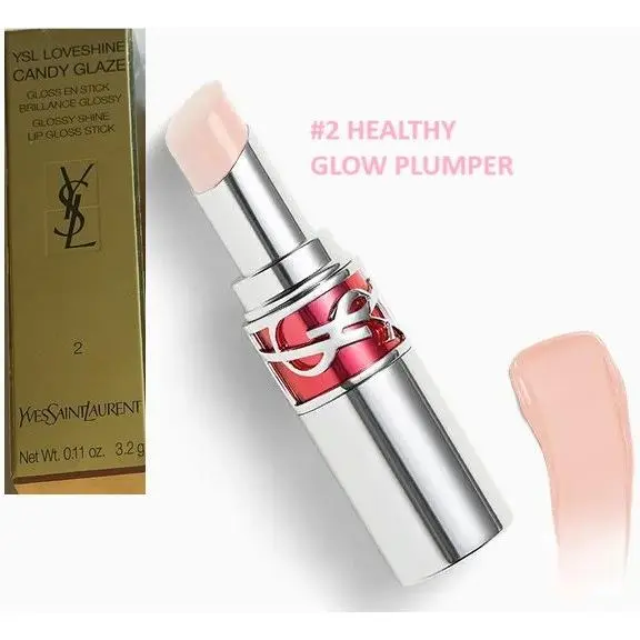 Ysl Candy Glaze Lip Gloss Stick IN 2 Healthy Glow Plumper 3.2g by Yves Saint Laurent
