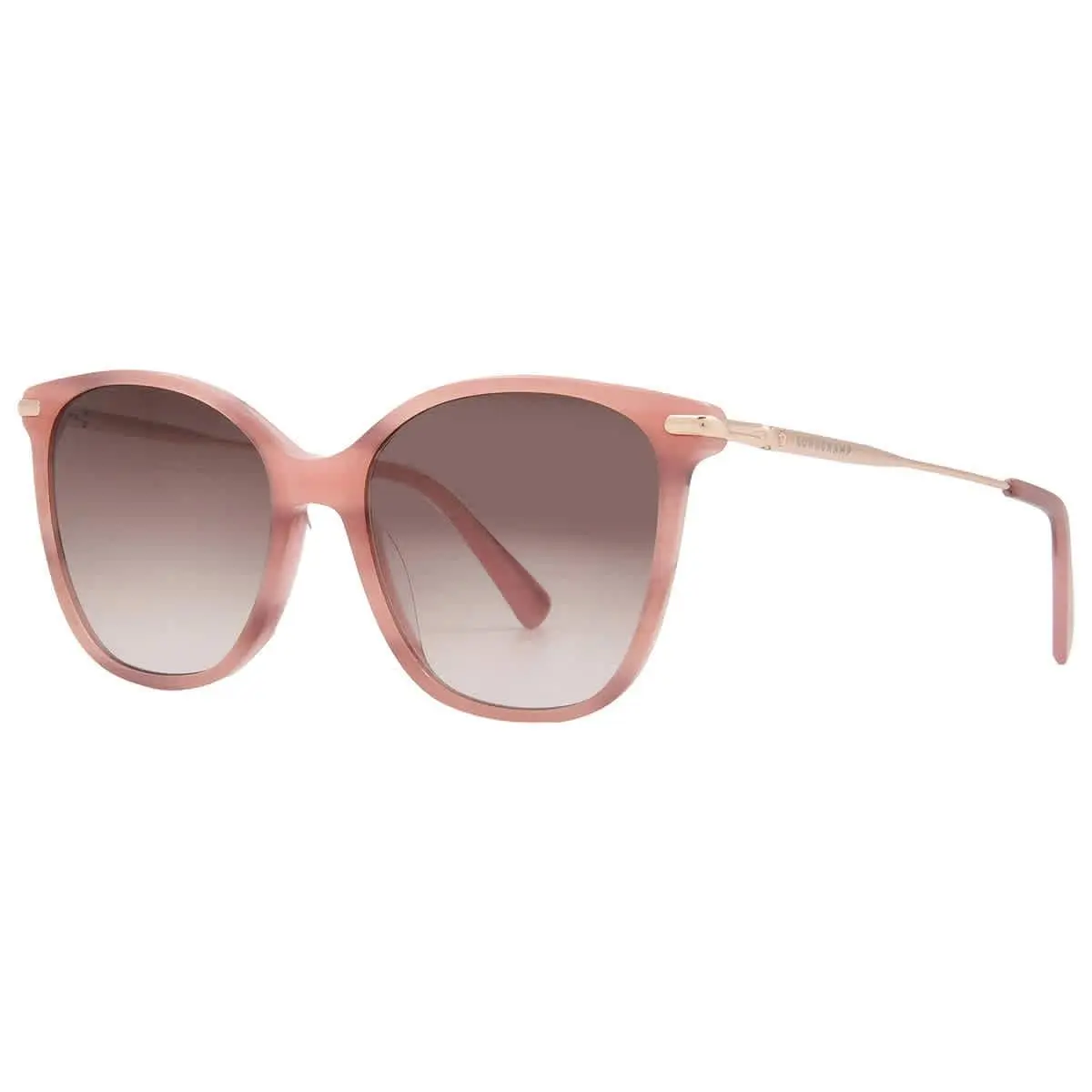 Longchamp Brown Gradient Square Ladies Sunglasses LO660S 606 54 LO660S 606 54