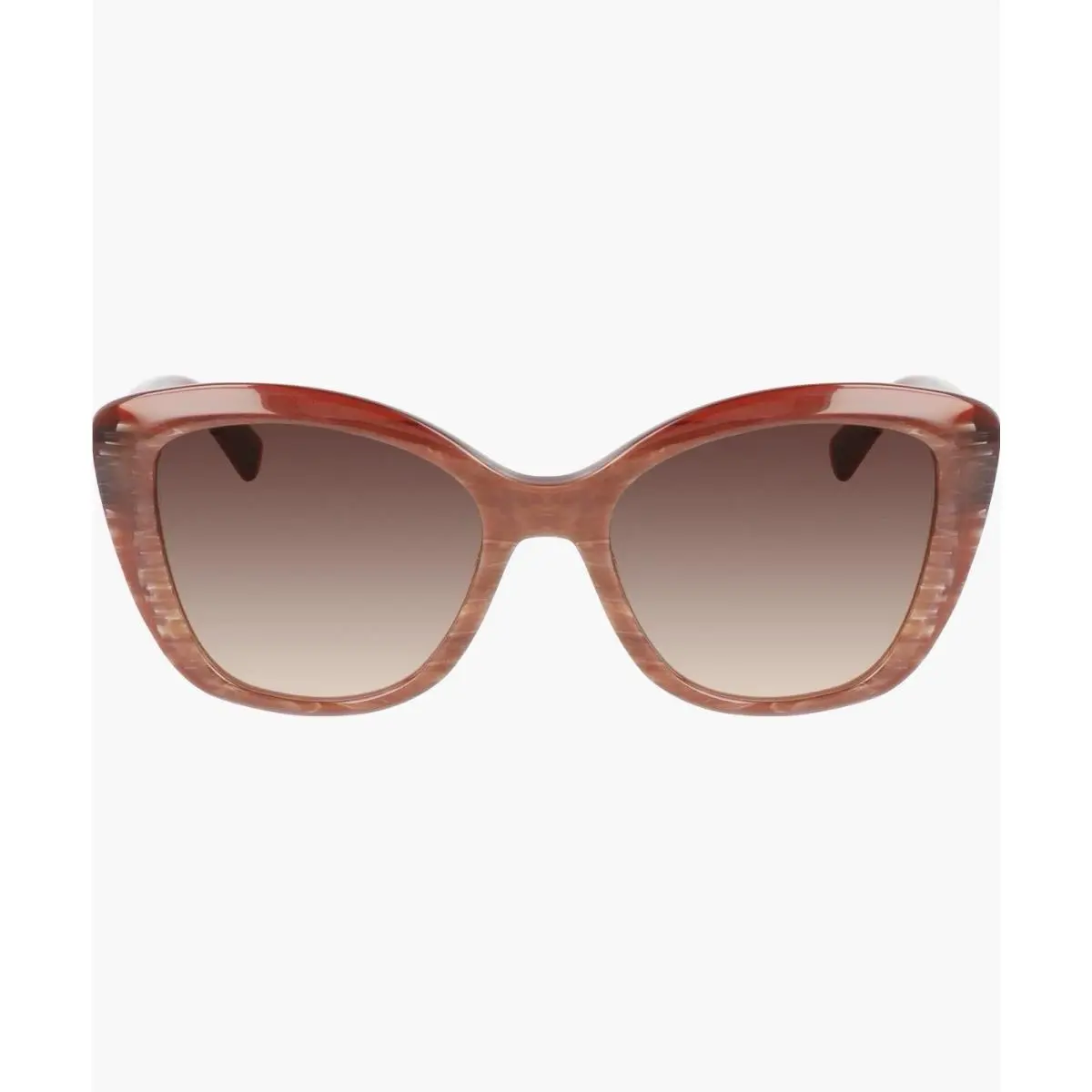 Longchamp Roseau 54mm Butterfly Sunglasses Brown Gradient