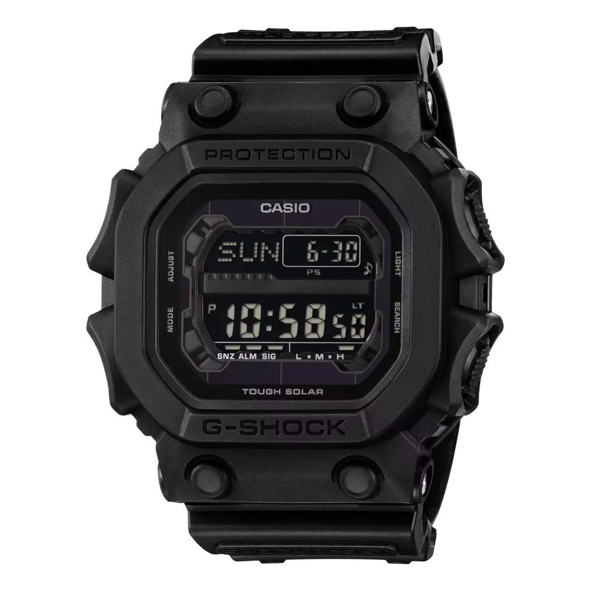 G-shock GX-56 Black Resin Solar Power 200M Shock Mud Resistant Watch by Casio