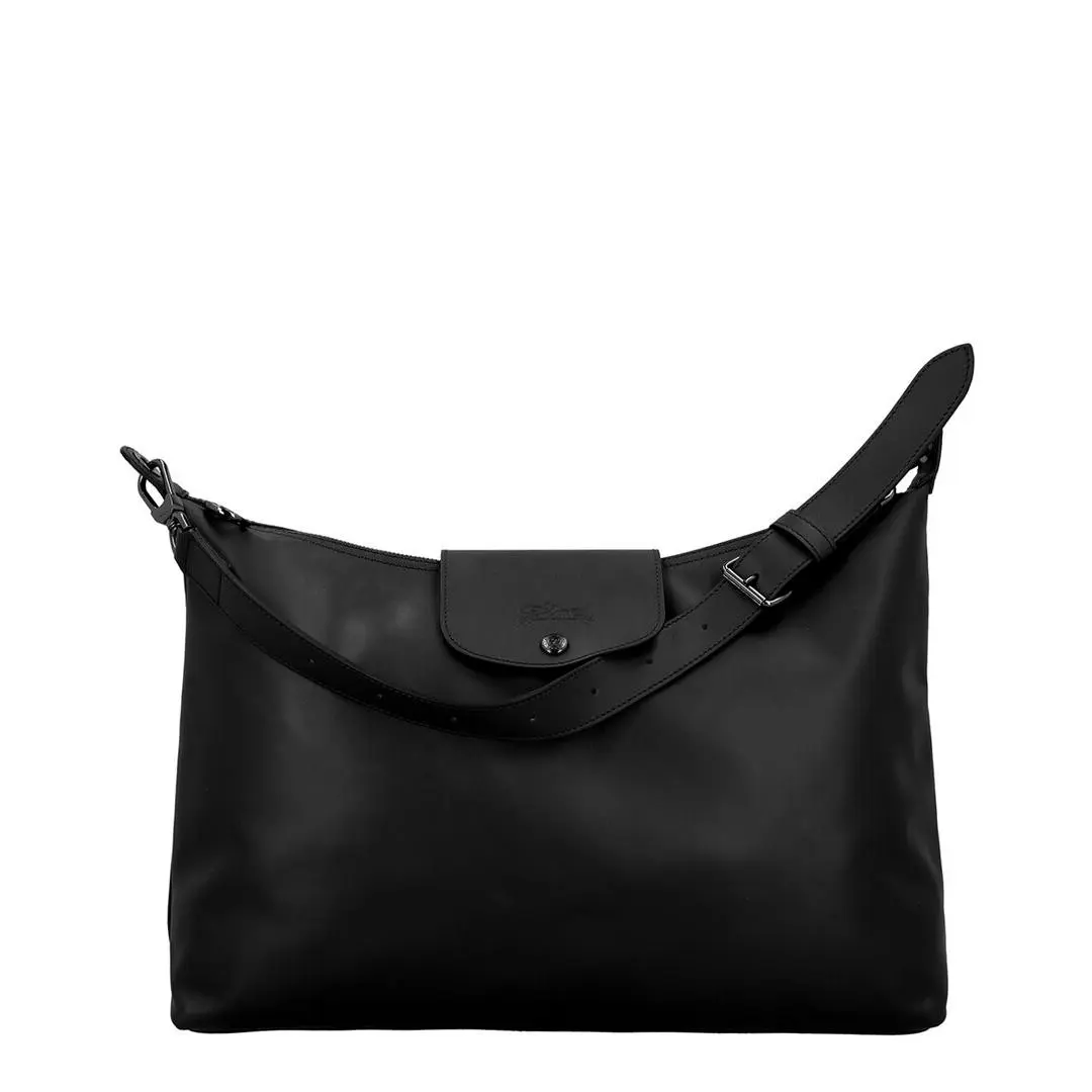 Longchamp Le Pliage Xtra Xl Leather Hobo Bag Women`s Black