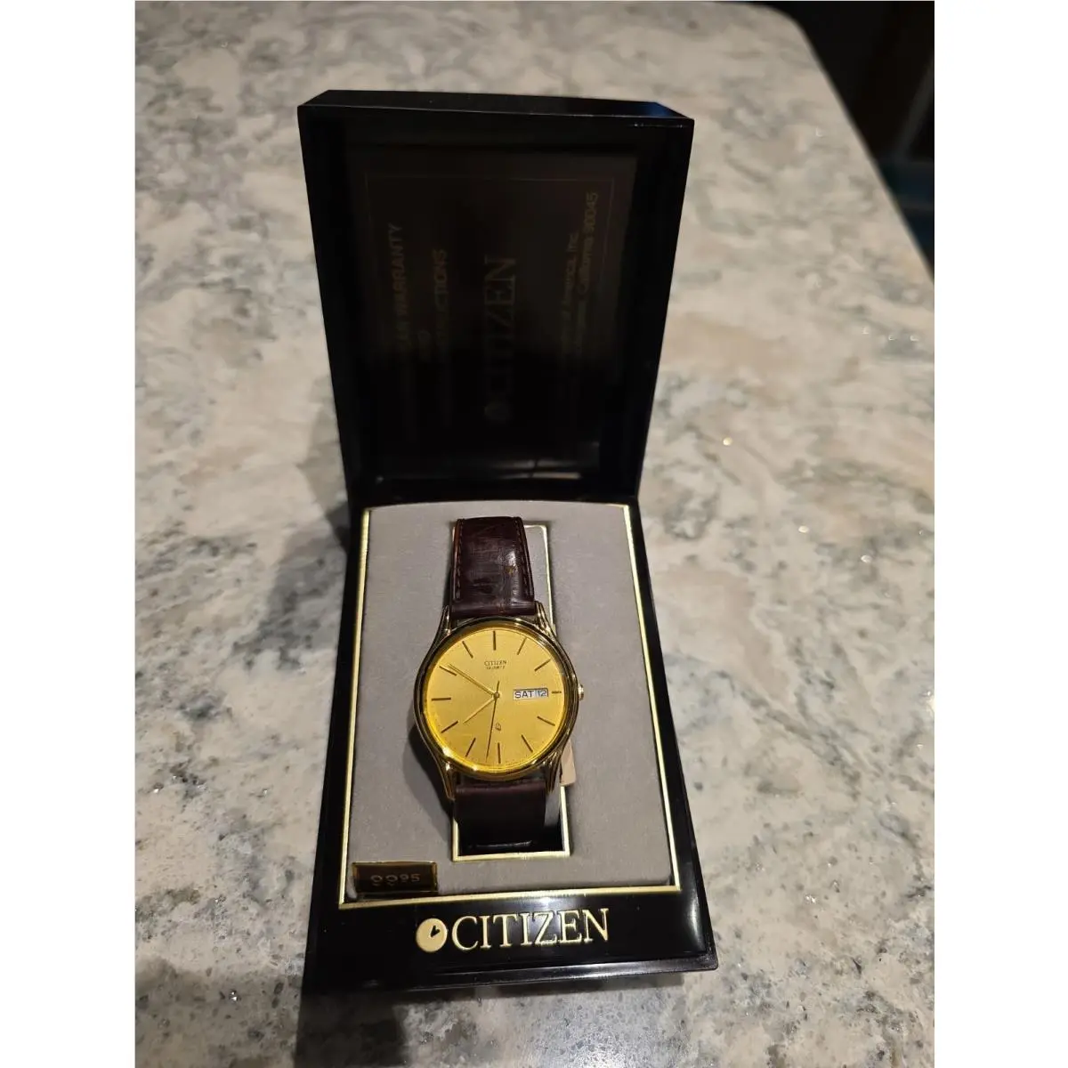 Vintage Citizen Watch Nos Old Stock W/original Box/paperwork