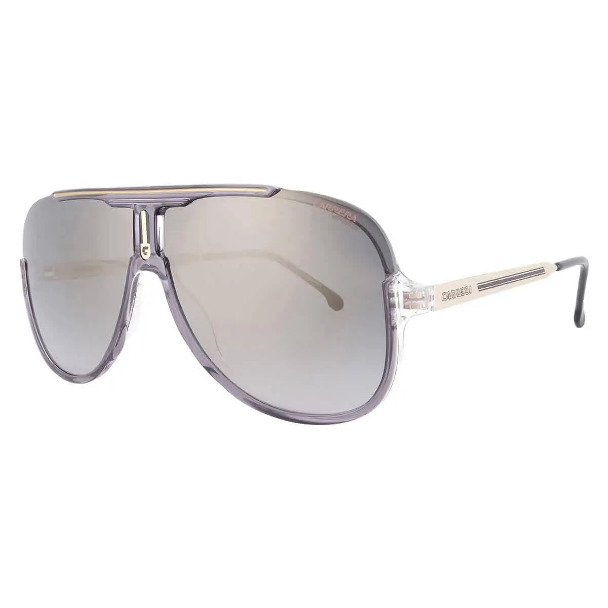 Grey Shaded Gold Navigator Men`s Sunglasses  1059/S 0KB7/FQ 64 by Carrera