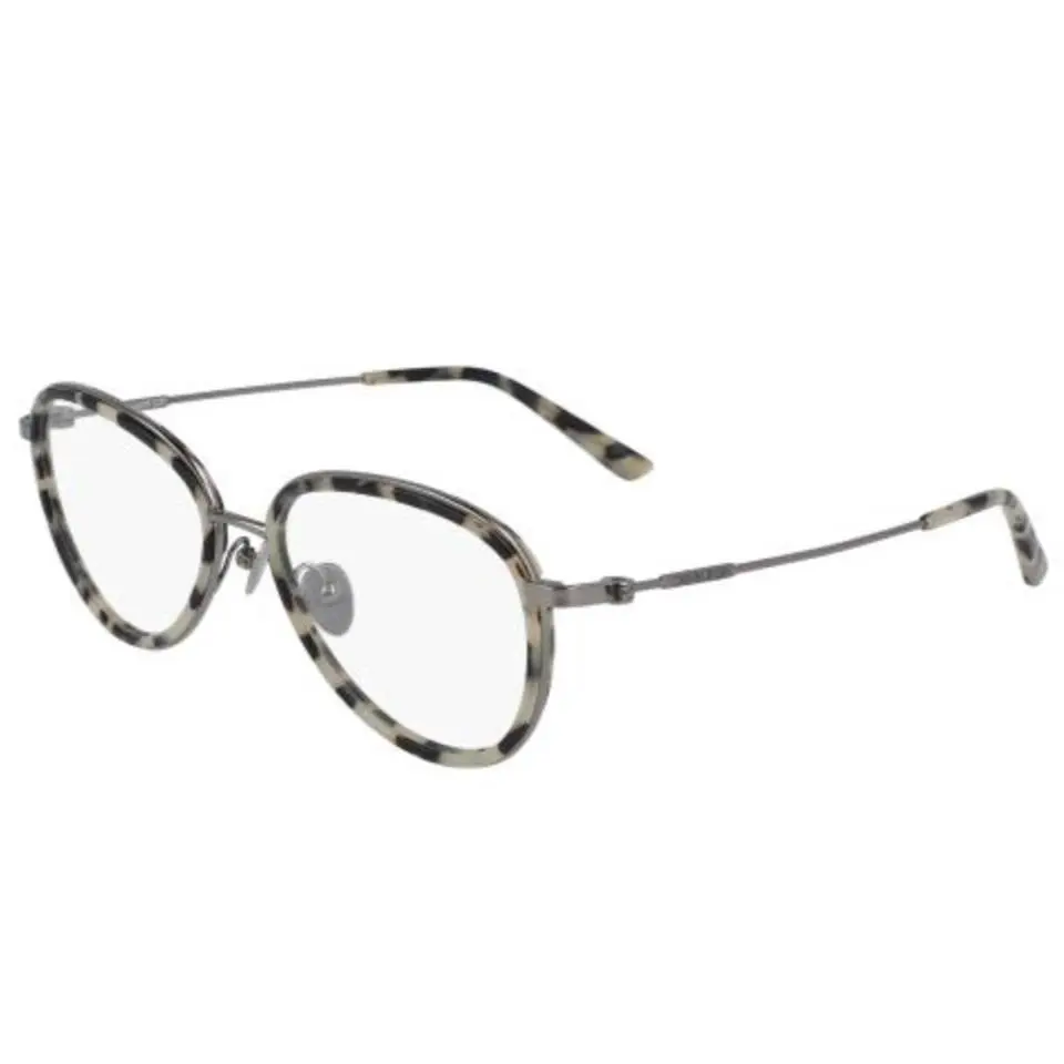 Calvin Klein CK20106 106 Silver/tortoise Aviator Eyeglasses 53-17-140MM