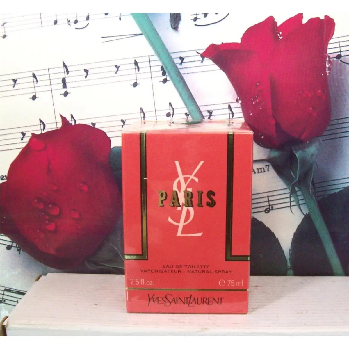 Paris By Yves Saint Laurent Edt Spray 2.5 Fl. Oz. Nwb. Vintage
