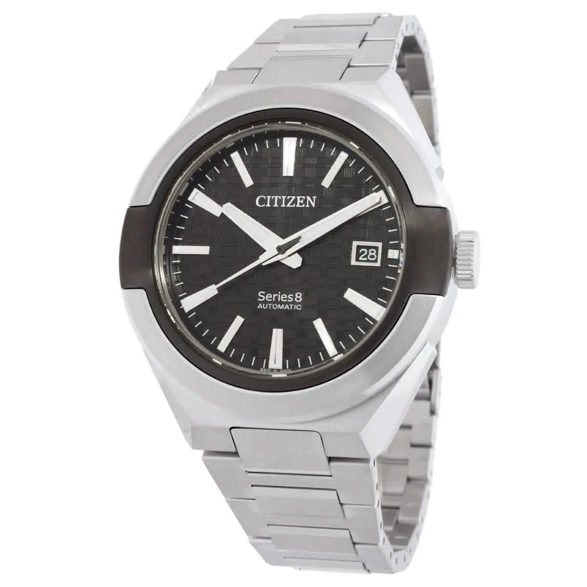 Citizen Series8 870 Automatic Black Dial Men`s Watch NA1036-56E