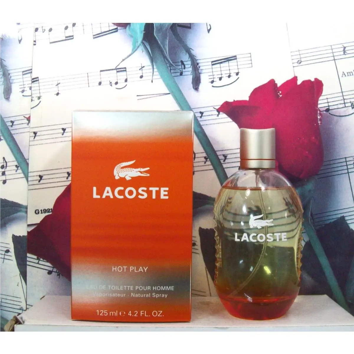 Hot Play Edt Spray 4.2 Fl. OZ by Lacoste