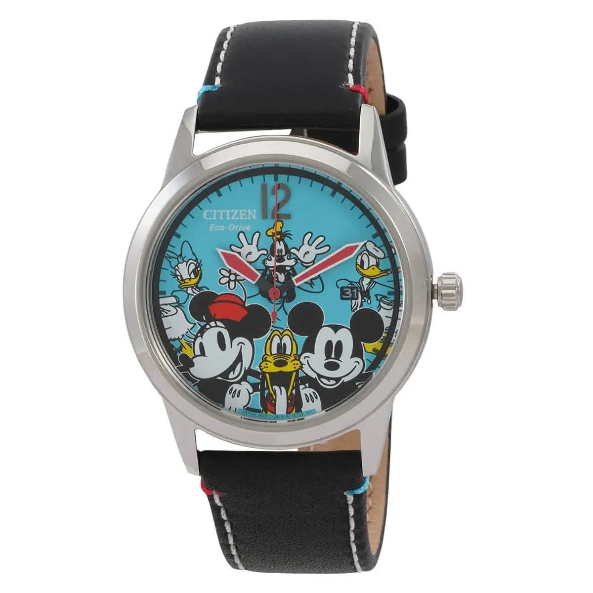 Citizen AW1235-06W Sensational Six Disney Blue Dial 40 mm Unisex Watch