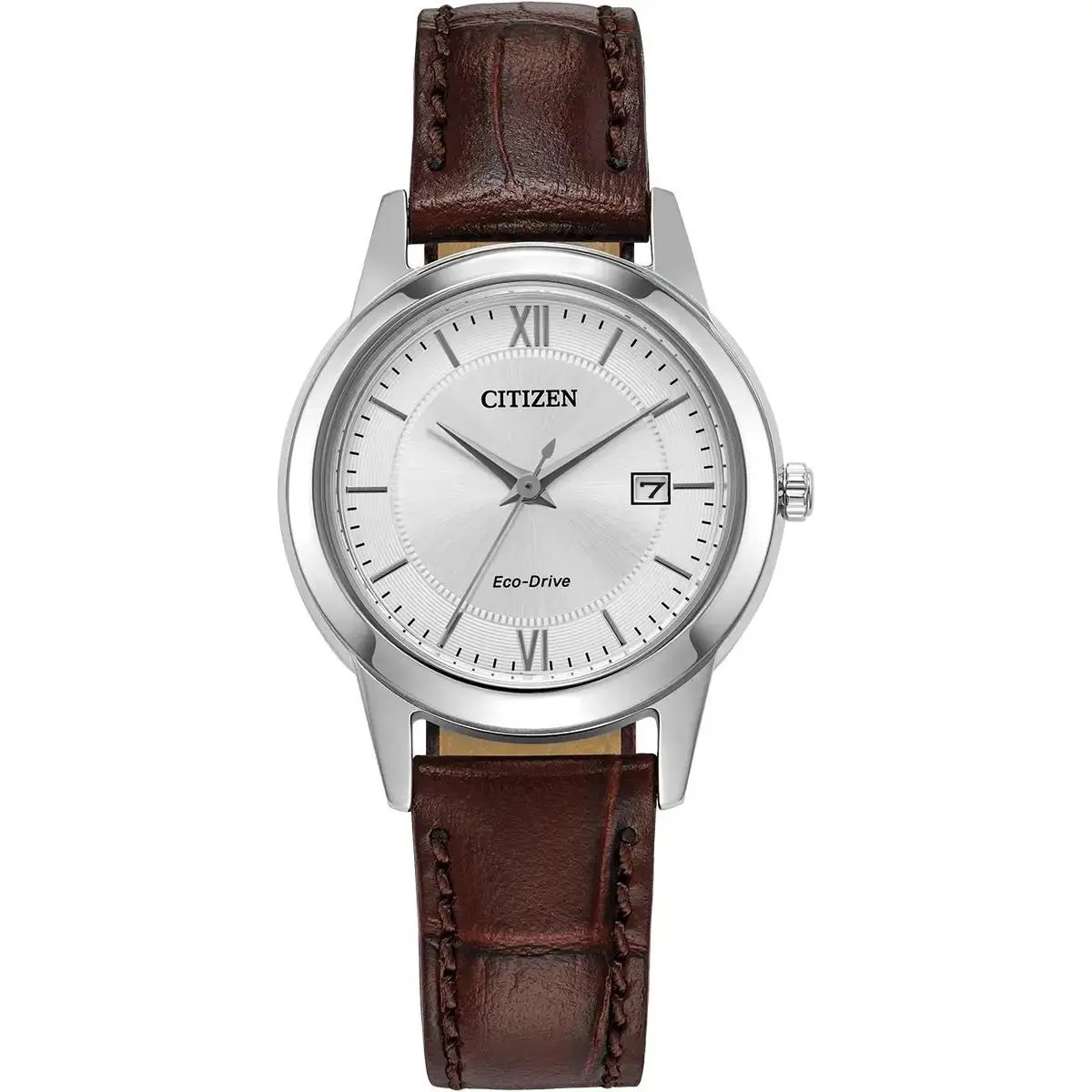 Citizen Eco-drive Classic Leather Ladies Watch FE1087-28A