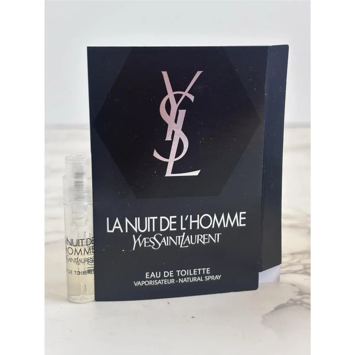 Yves Saint Laurent La Nuit De L`homme Edt Sample Size 0.04floz