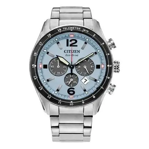 Citizen Men`s Classic 43mm Eco-drive Chronograph Watch CA4654-55L