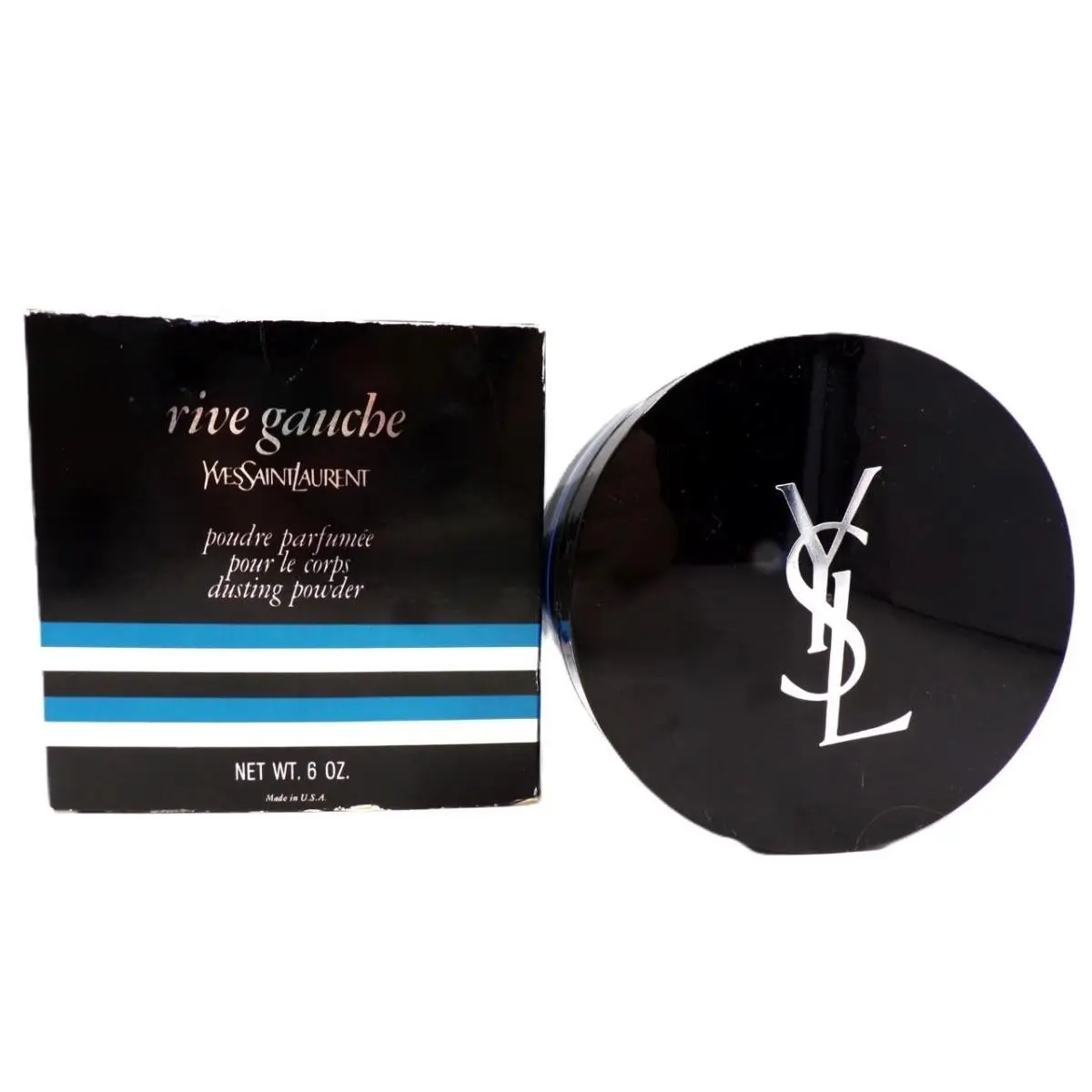 Nos Ysl Rive Gauche Dusting Powder 6 oz Yves Saint Laurent - White
