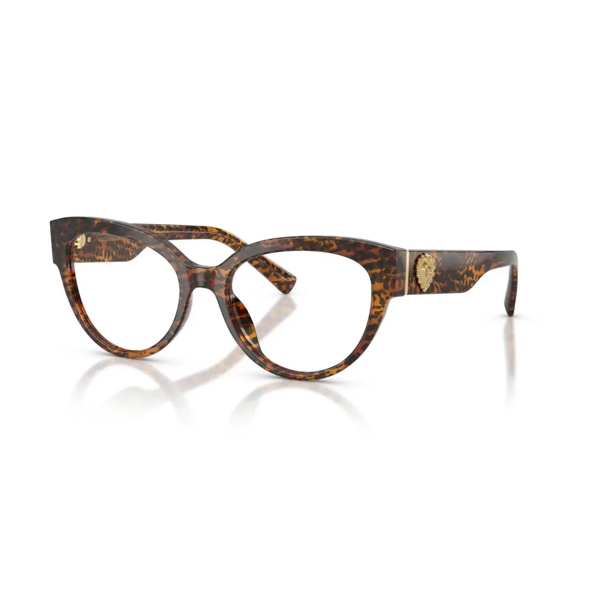 Dolce Gabbana DG 3440 Leo Transparent 3470 Eyeglasses