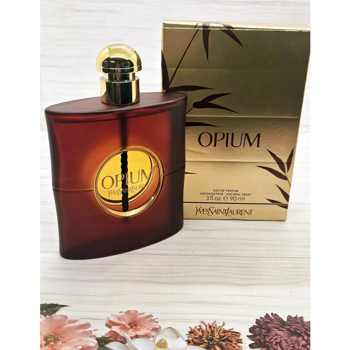 Opium By Yves Saint Laurent Eau De Parfum Spray 3oz/90ml For Women Classic 2014